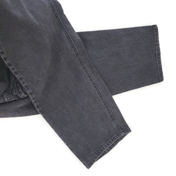🎄Avenue Denim Womens Jeans 16 Average Straight Leg Black - Picture 4 of 9